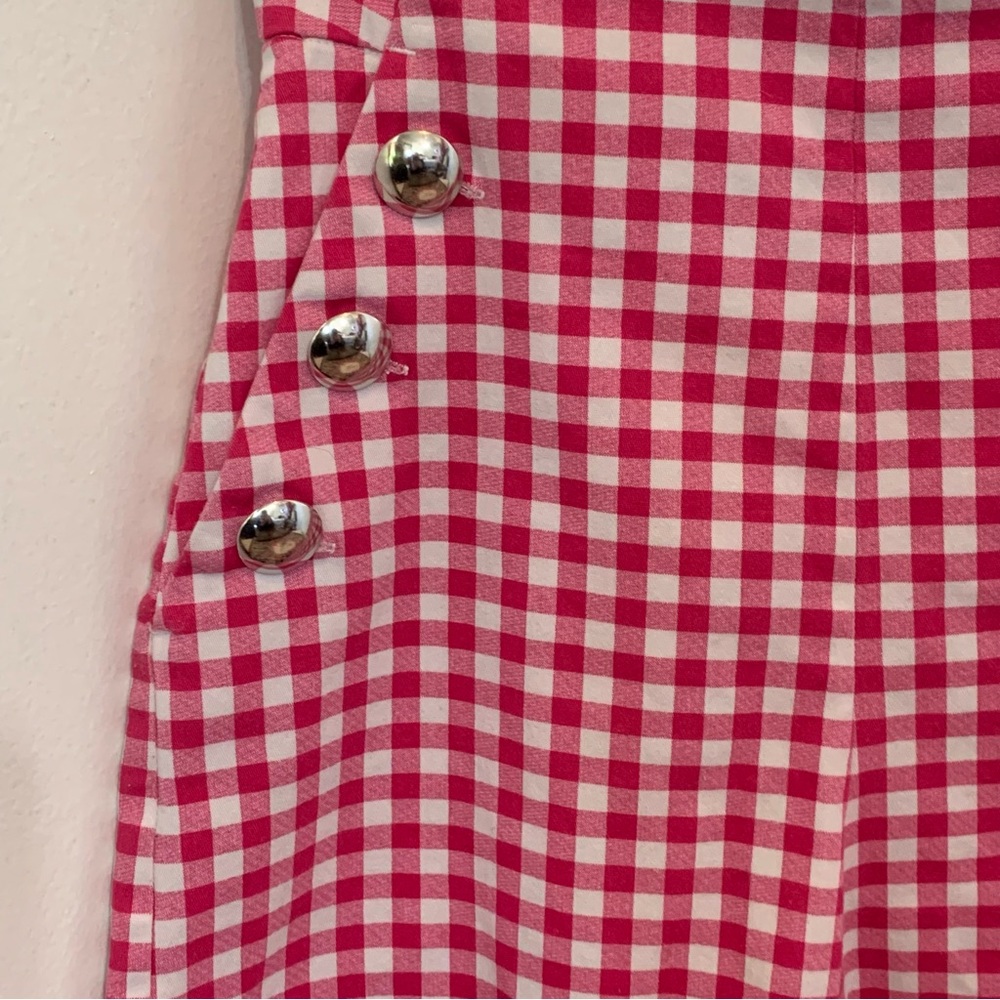Zara Gingham Sailor Shorts - Picture 2 of 7